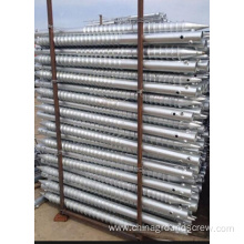 Hot Dip Galvanized Ground Screw Pile Screw Anchor